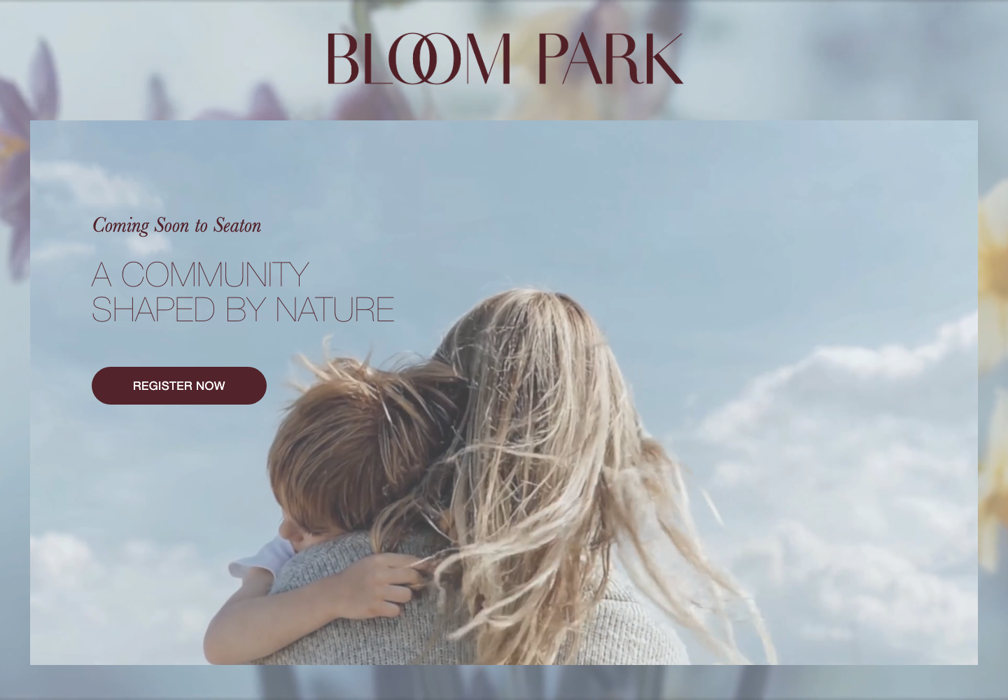 Preview of the Bloom Park website
